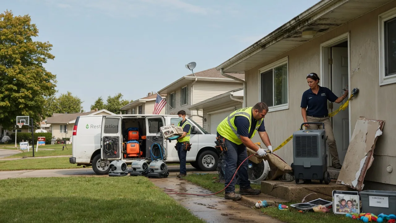 Water Damage Restoration in Confluence, PA near me